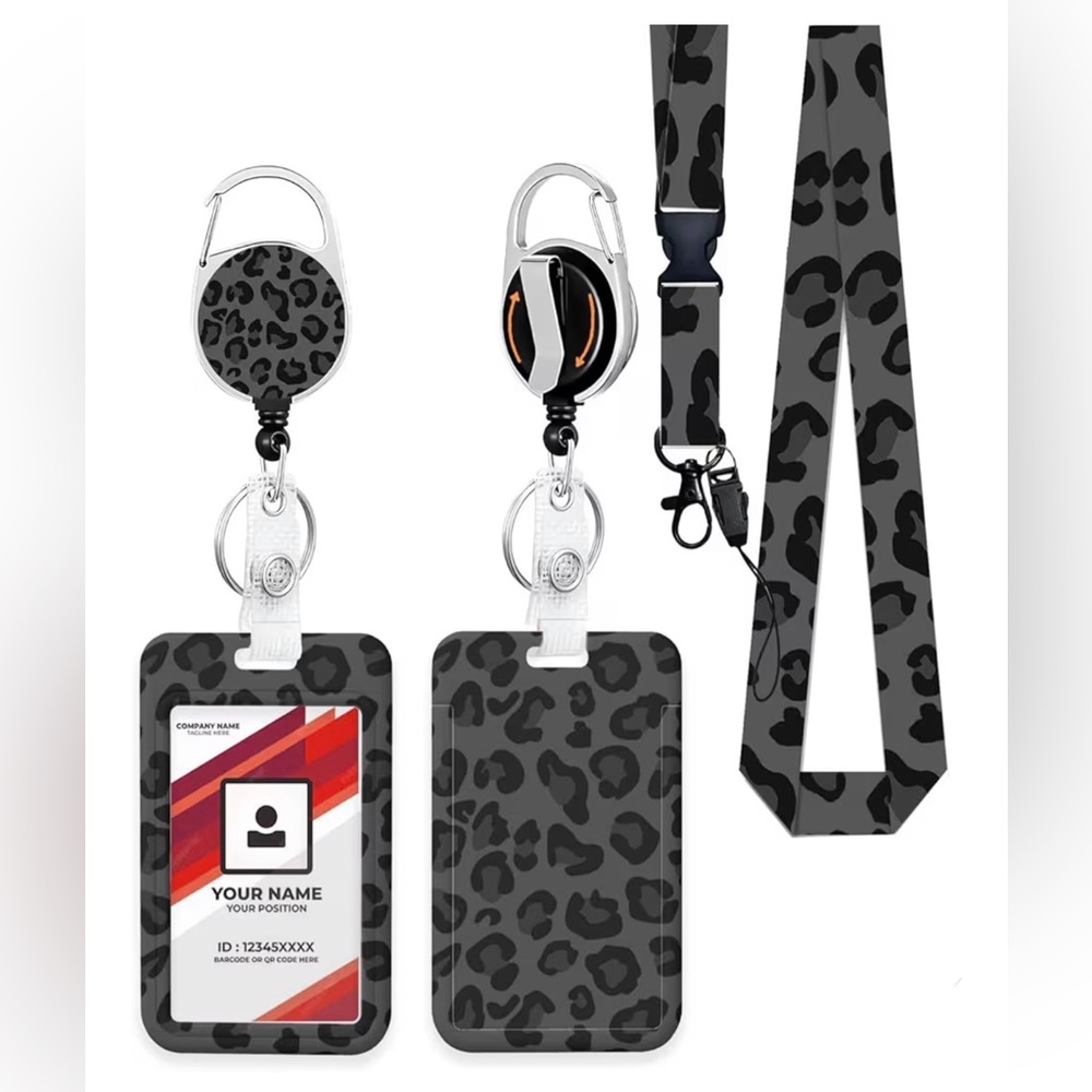 💜 ID Card Holder for Women, Men, Nurses, Doctors, Teachers, Office, etc.